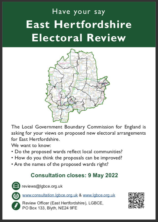 East Hertfordshire Electoral Review