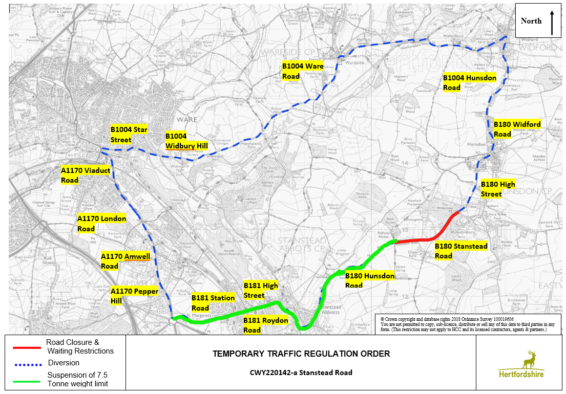Stansted Road resurfacing