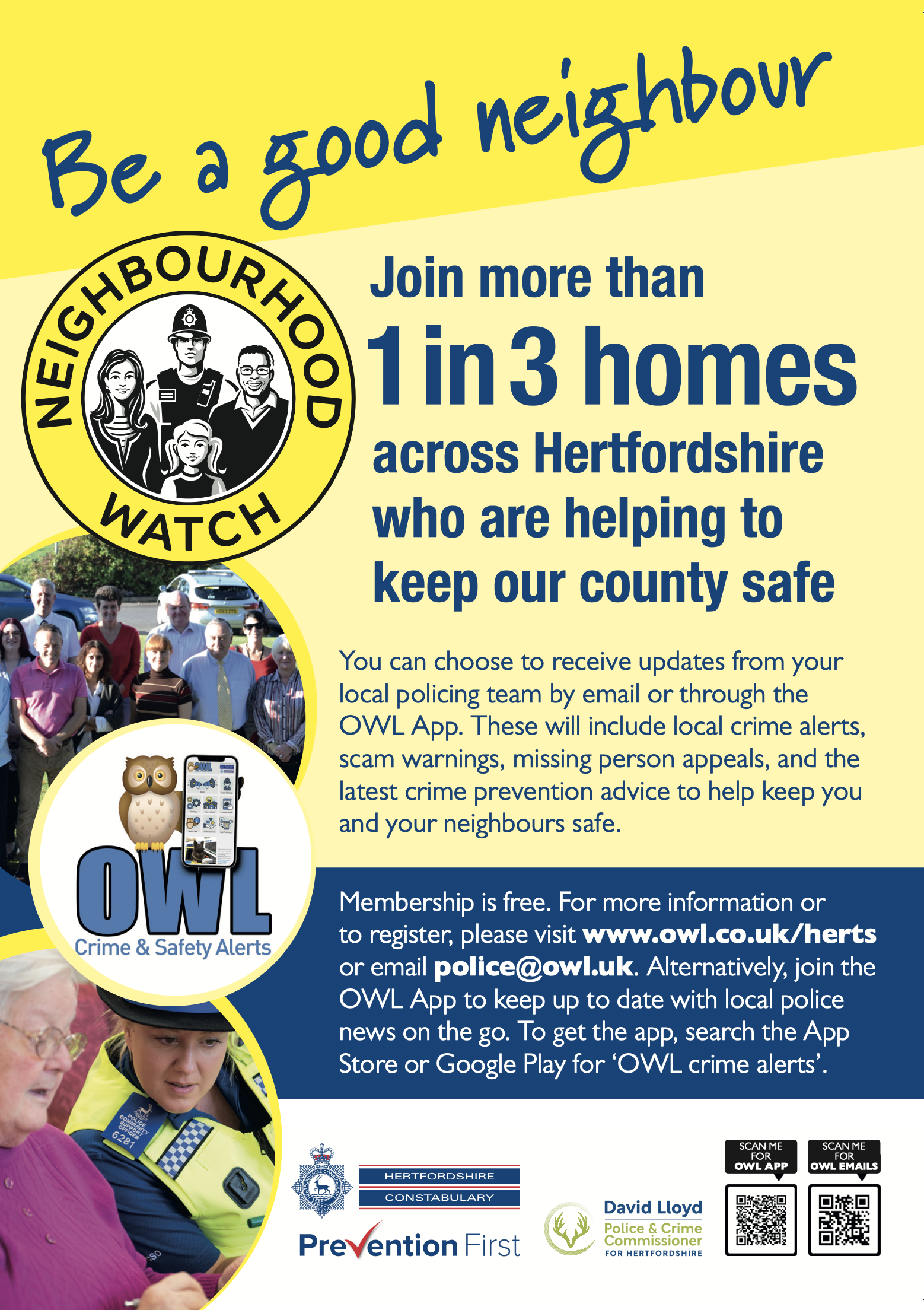 Neighbourhood Watch - Be A Good Nieghbour