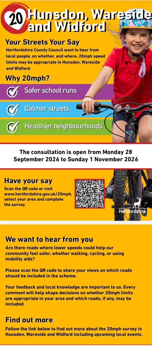 20mph Poster